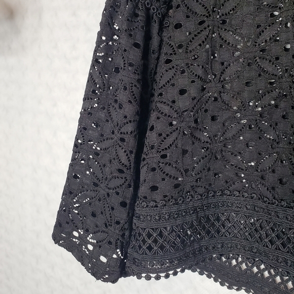 Black Sheer Blouse - Picture 2 of 4